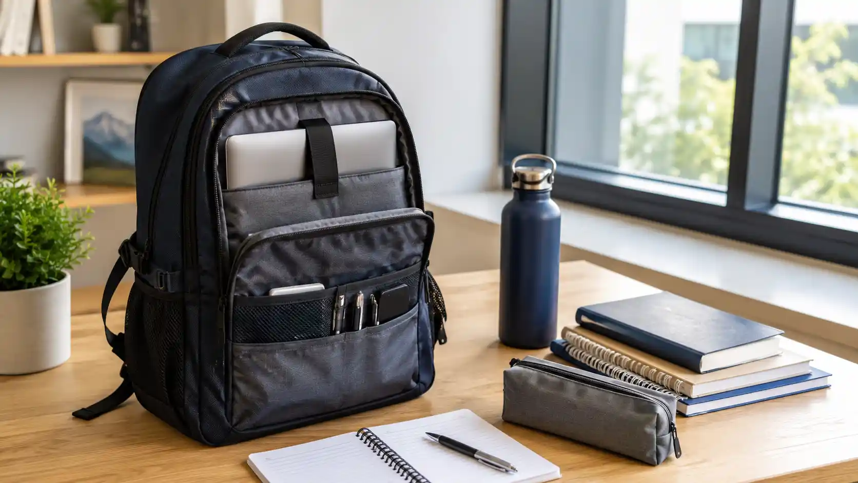 buy leather backpacks online The Atlas Backpack Leather Colors:Rosegold All Python Backpack ACCESSORI CASE LOGIC - Accessories With a top flap