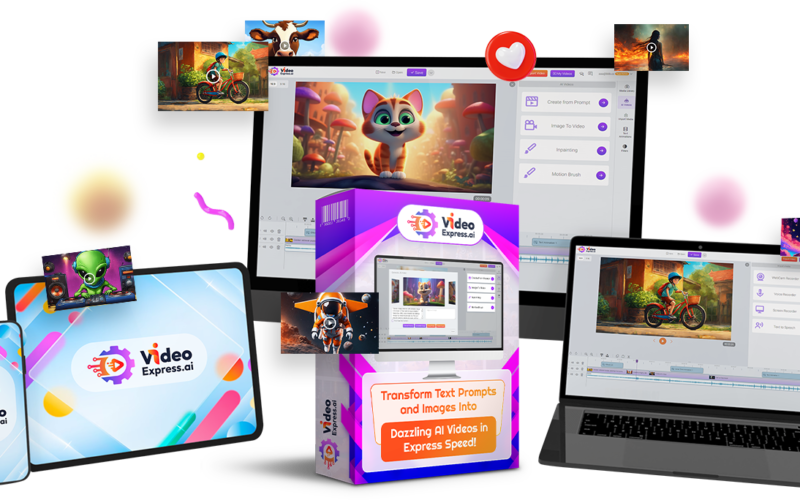 VideoExpress promotional illustration supplied for affiliate use