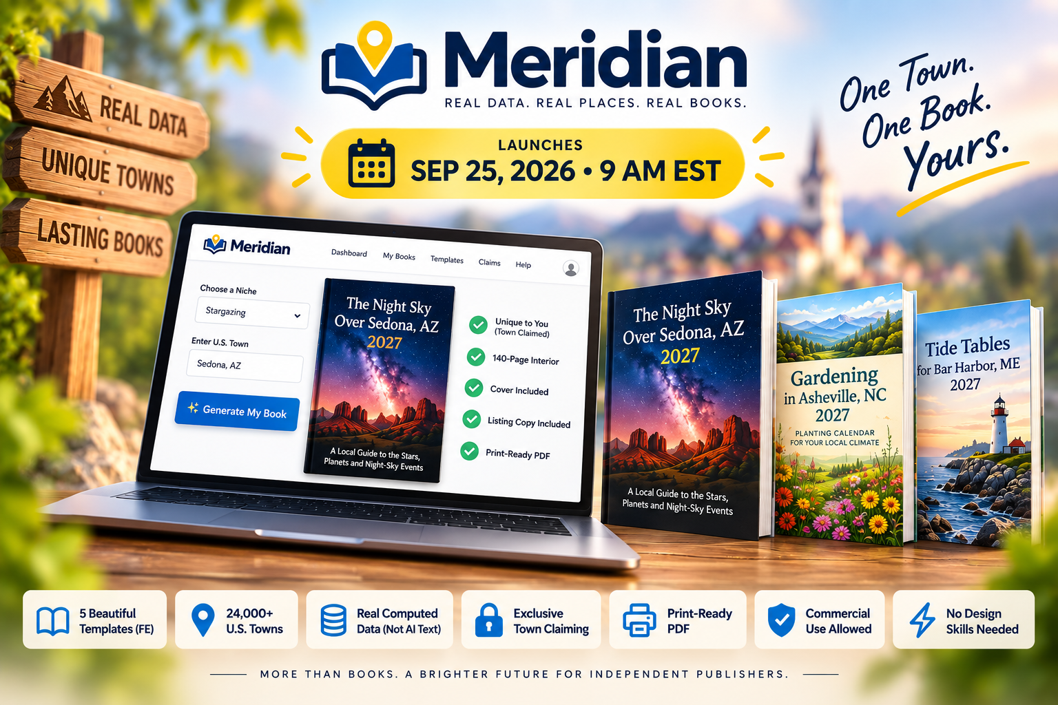 Meridian KDP almanac creator official WarriorPlus product artwork